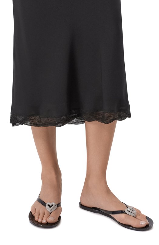 Шлепанцы Mach & Mach SS26S088805GUMBLK Чёрный  SS26S088805GUMBLK Фото 2