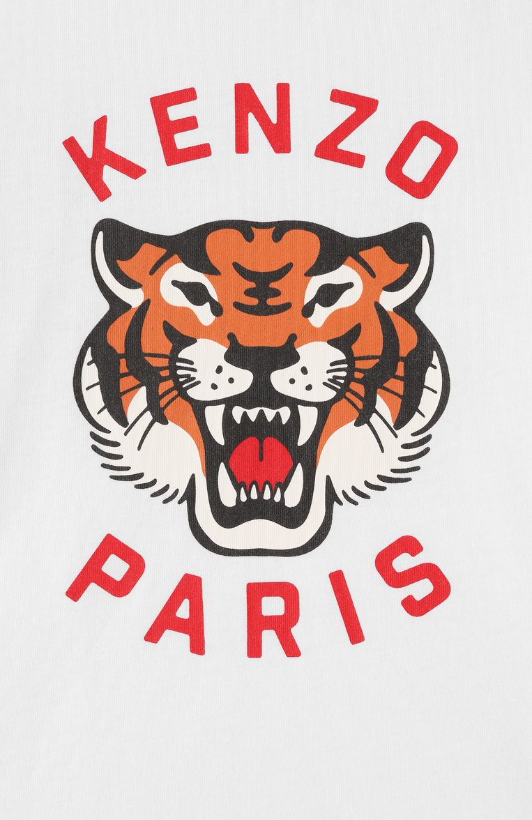 Хлопковая футболка KENZO, арт. K60977, фото 1