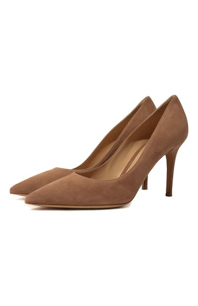 Женские замшевые туфли gianvito 85 GIANVITO ROSSI, арт. G24580.85RIC.CAMPRAL