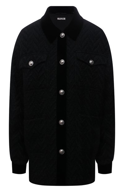 Женская шерстяная куртка MIU MIU, арт. ML796-1ZUX-F0002