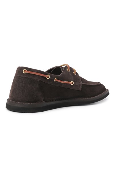 Замшевые топсайдеры GREEN GEORGE, арт. 1011/LIGHT, фото 4