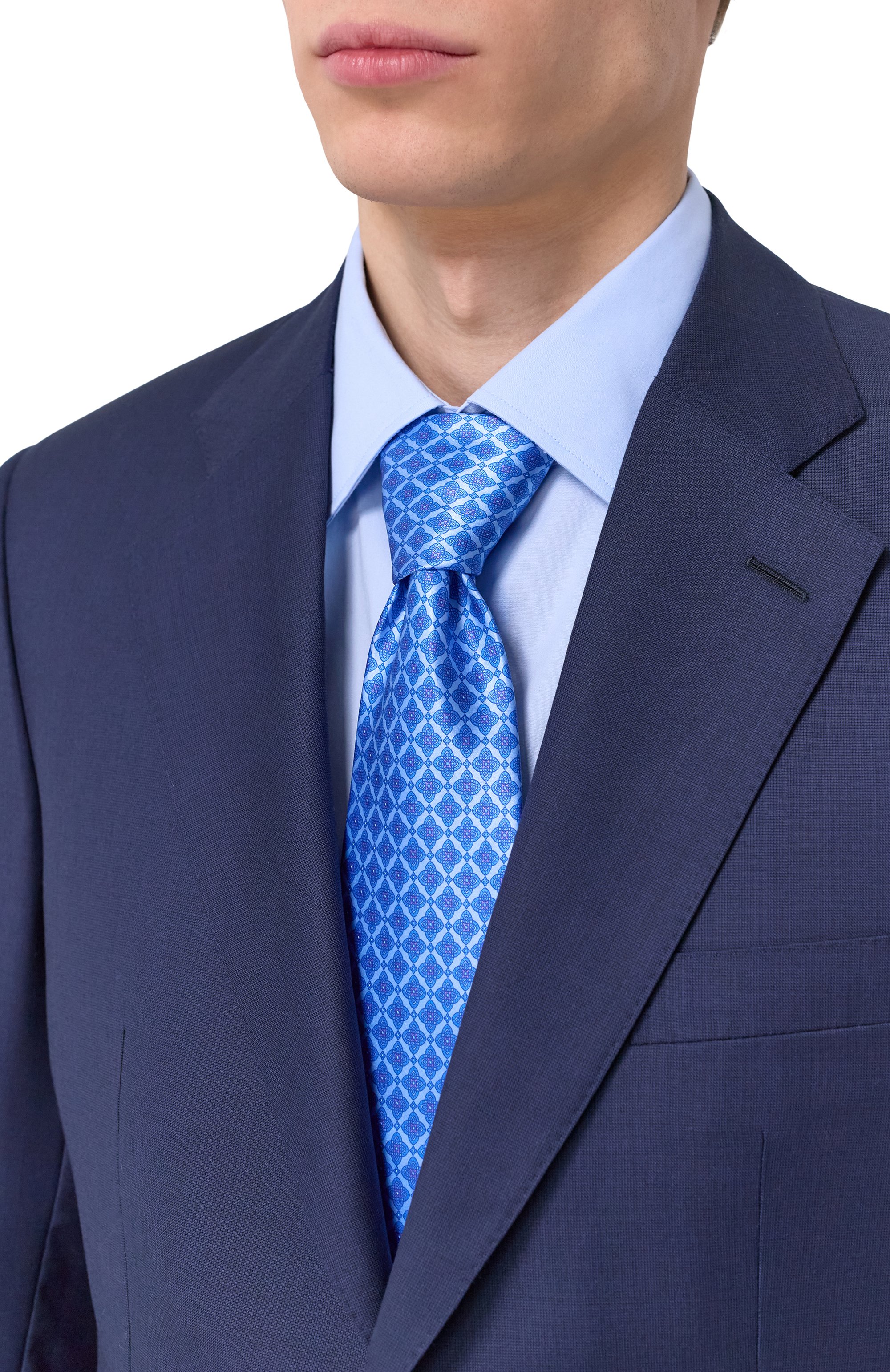 Шелковый галстук STEFANO RICCI, арт. CX/55003, фото 2