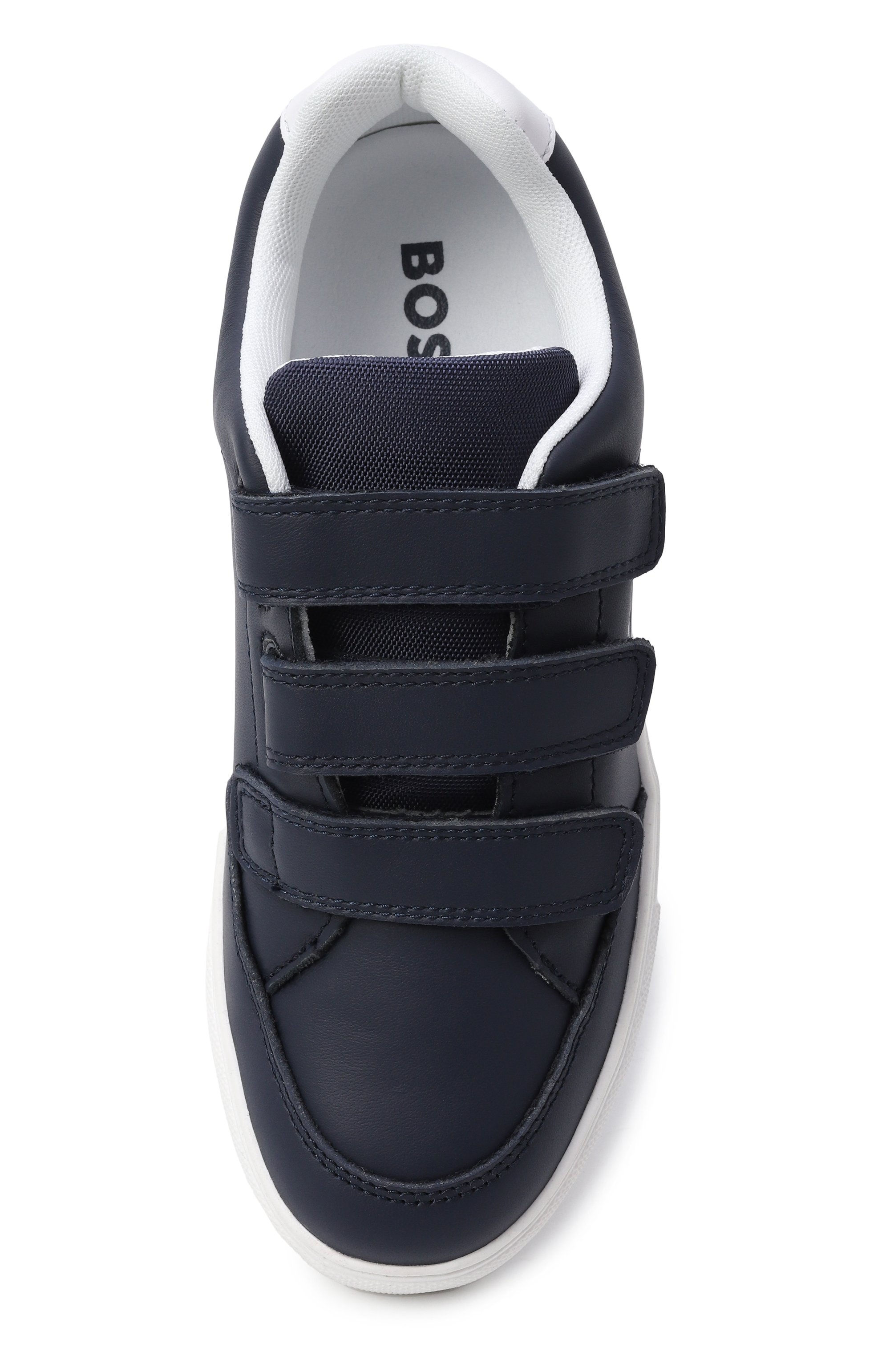 Кожаные кеды BOSS, арт. J52660, фото 4