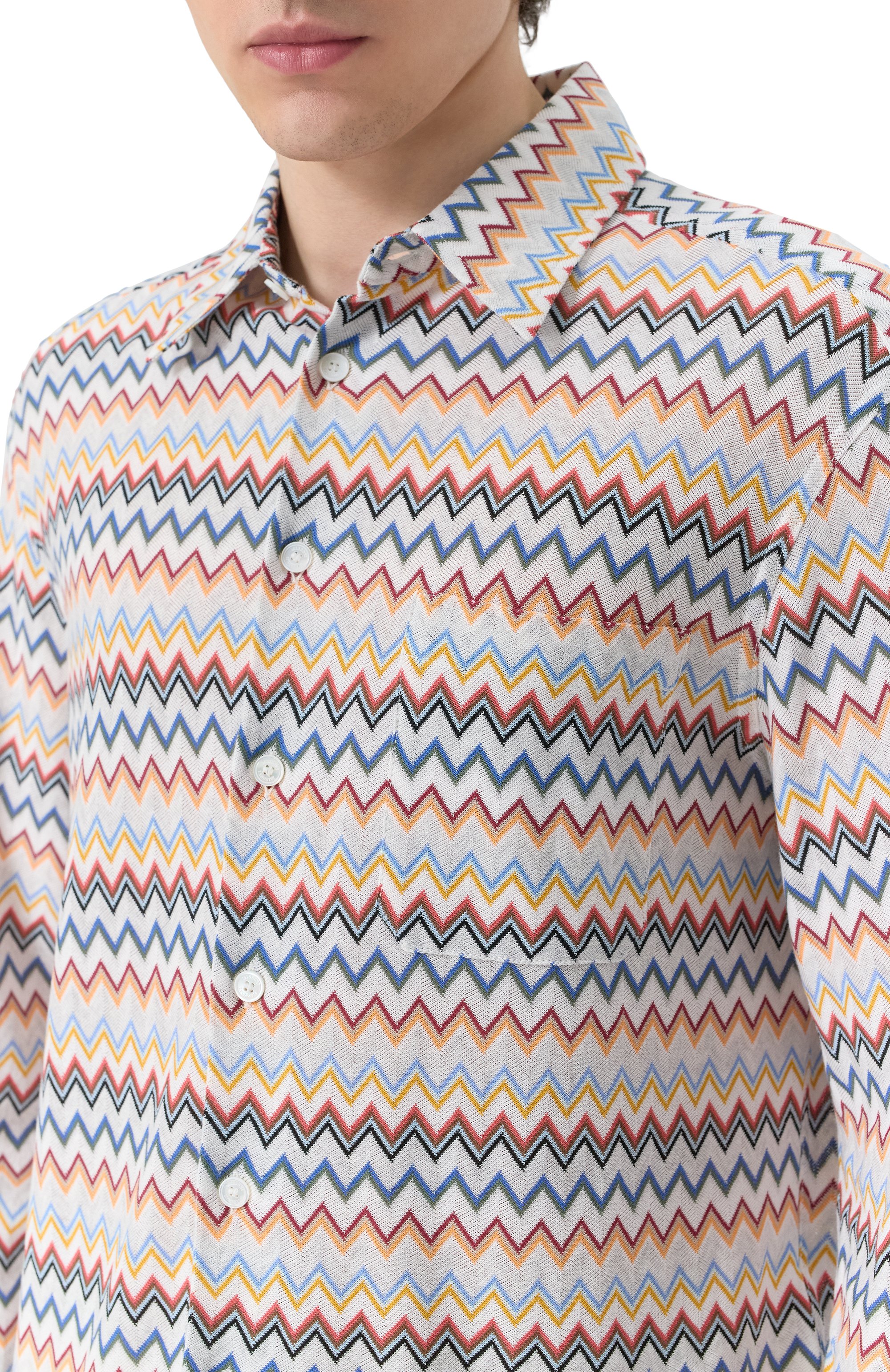 Хлопковая рубашка MISSONI, арт. US25SJ0K/BR010U, фото 5