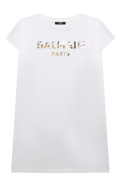 Хлопковое платье BALMAIN, арт. BU1A31