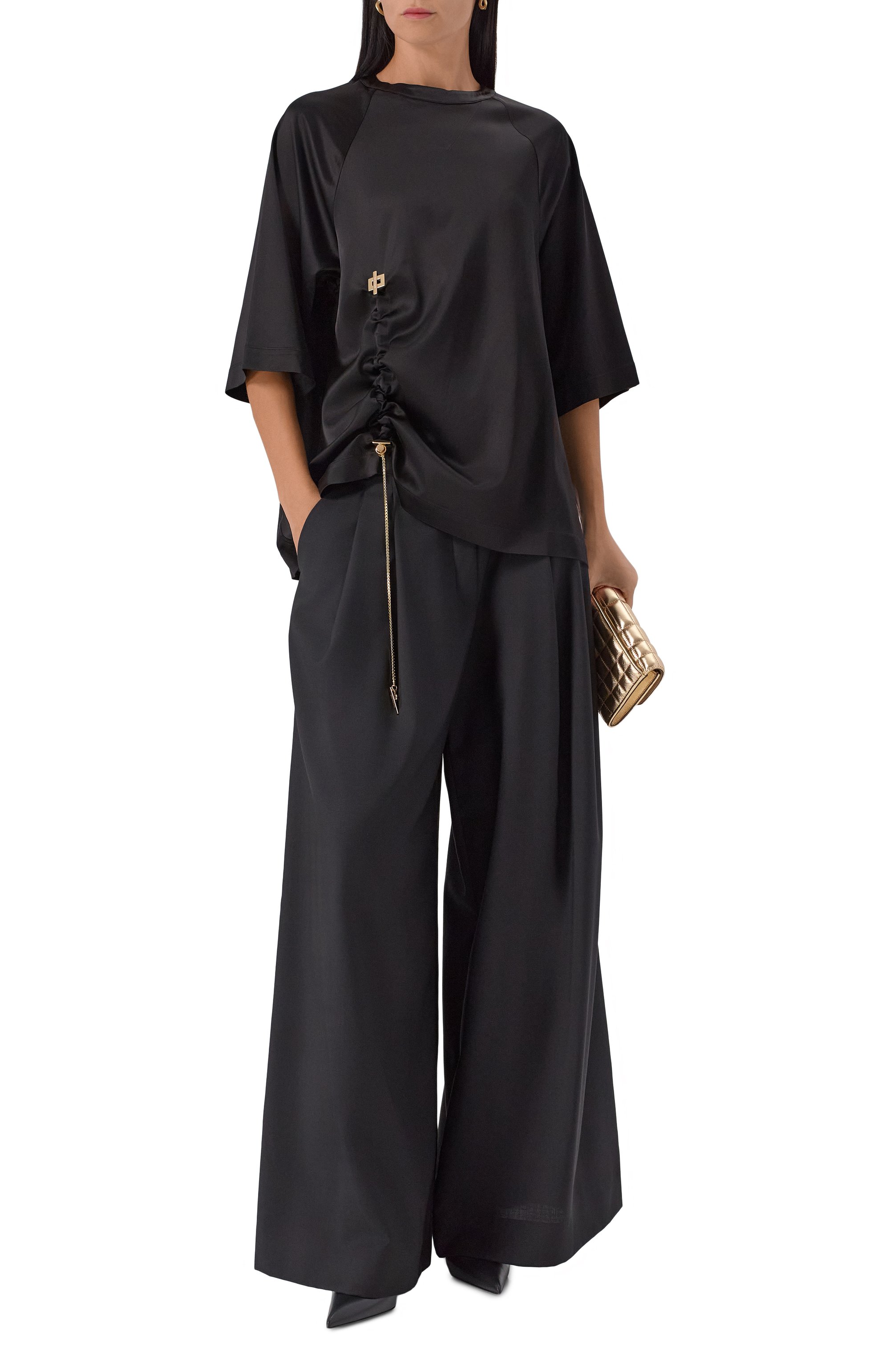 Атласный топ DANAME, арт. 725FW7703A, фото 2