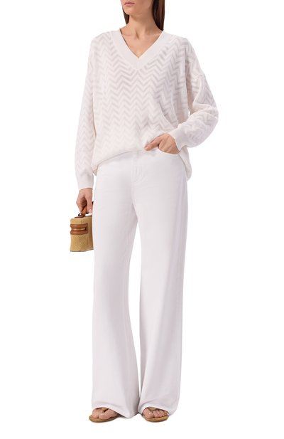 Пуловер из хлопка и вискозы MISSONI, арт. DC26SN01/BK01H2, фото 2