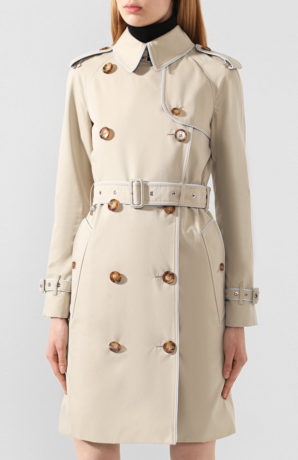 Хлопковый тренч batley BURBERRY, арт. 8026324, фото 3
