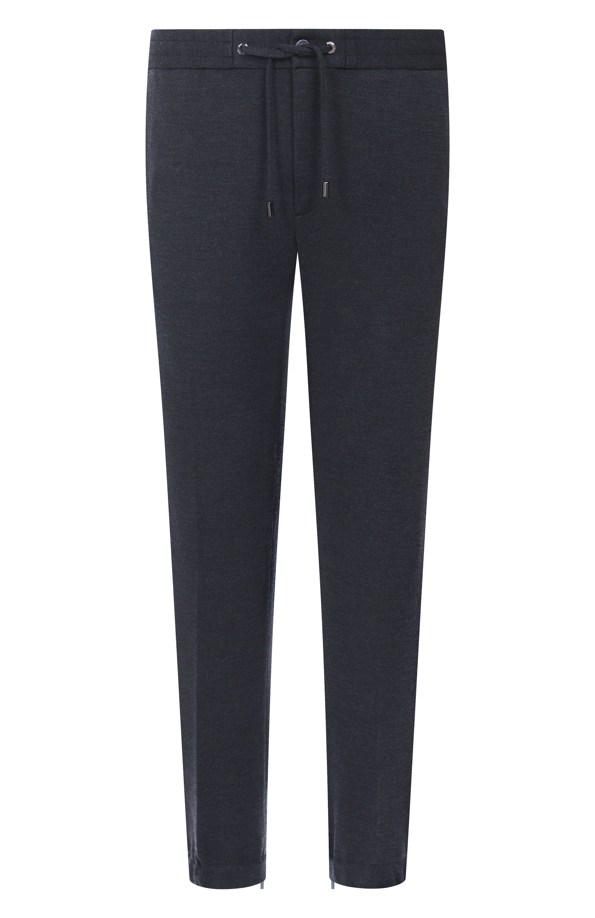 Шерстяные джоггеры STEFANO RICCI темно-серого цвета по цене 68250 руб., арт. M1T5300030/W0001R, фото 1 Шерстяные джоггеры STEFANO RICCI, арт. M1T5300030/W0001R, фото 1