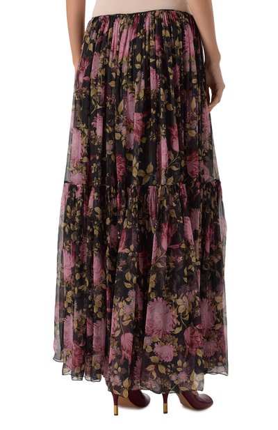 Шелковая юбка CHLOÉ, арт. CH25UJU10459, фото 4