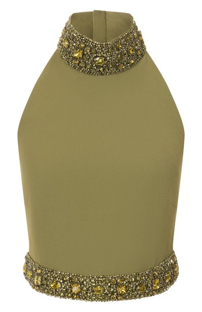 Женский топ с отделкой бисером  ZUHAIR MURAD, арт. RTP25051/CRCA016