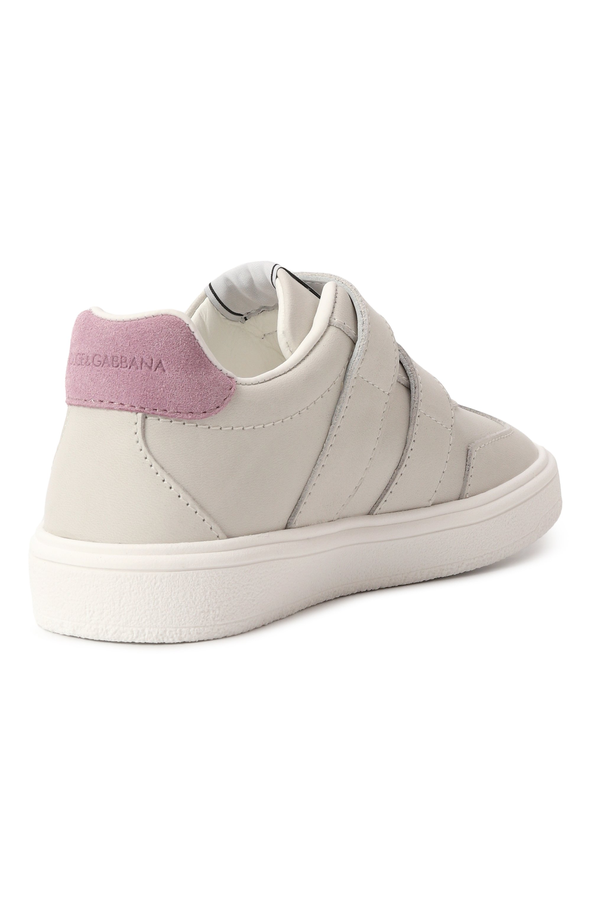 Кожаные кеды DOLCE & GABBANA, арт. DN0219/AW775/24-28, фото 3