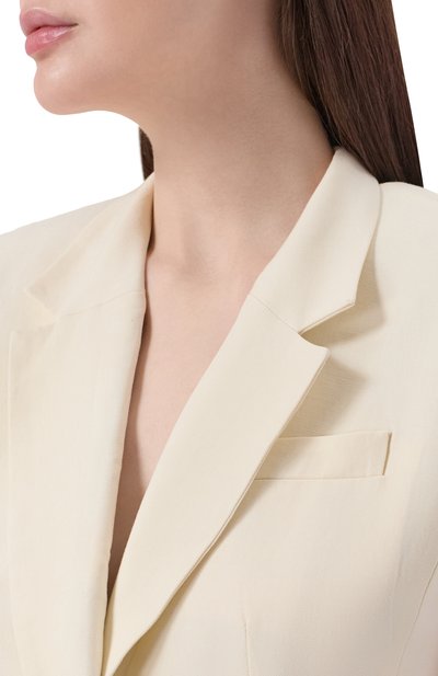 Жилет из вискозы и льна ERIKA CAVALLINI, арт. P6SL03, фото 5