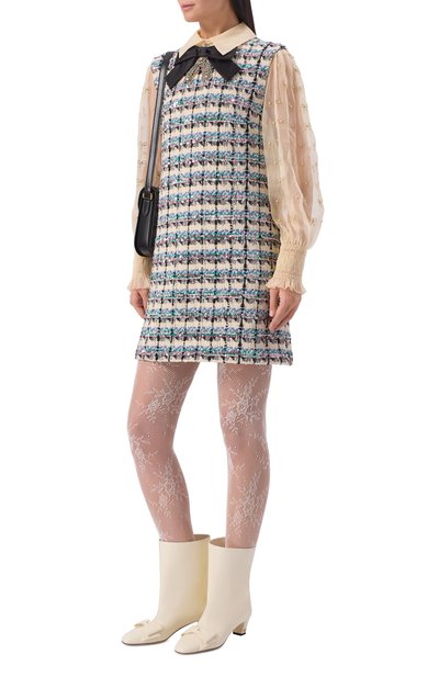 Кожаные ботильоны bowow 45 VALENTINO, арт. 7W2S0MB1/DDT, фото 3