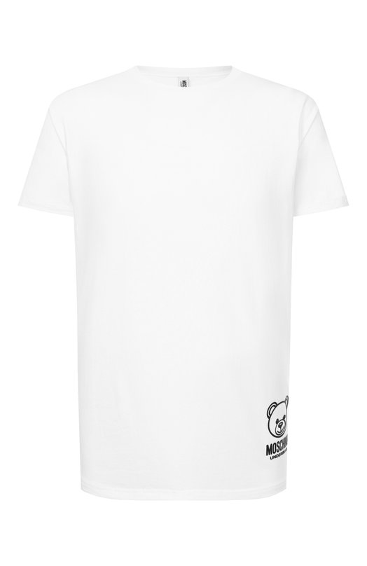 Хлопковая футболка Moschino A0703/4406 Белый A0703/4406