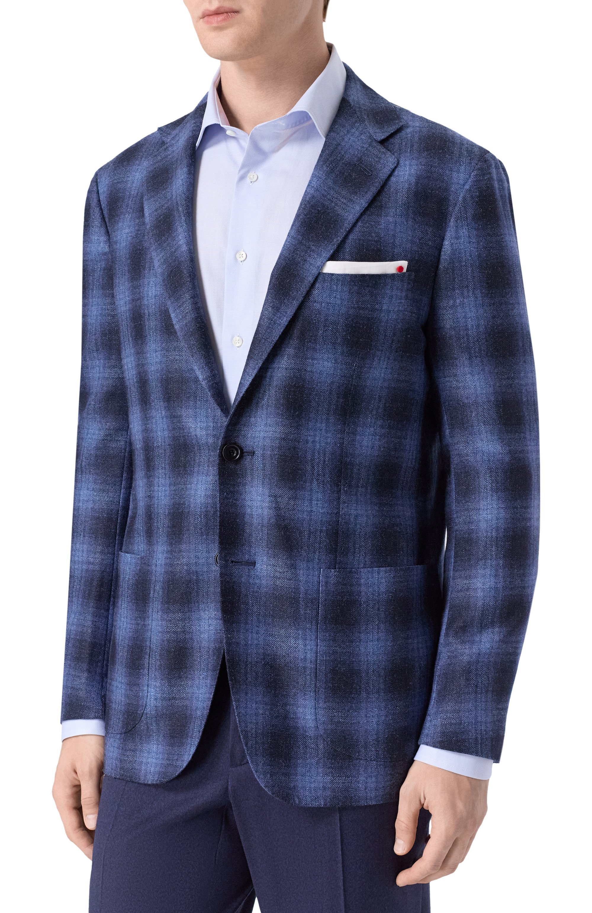 Пиджак из шерсти и кашемира KITON, арт. UG81K0144G14, фото 4