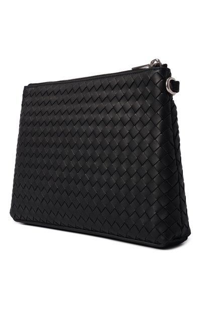 Кожаный футляр для документов BOTTEGA VENETA черного цвета по цене 257500 руб., арт. 876093/V0010, фото 2 Кожаный футляр для документов BOTTEGA VENETA, арт. 876093/V0010, фото 2