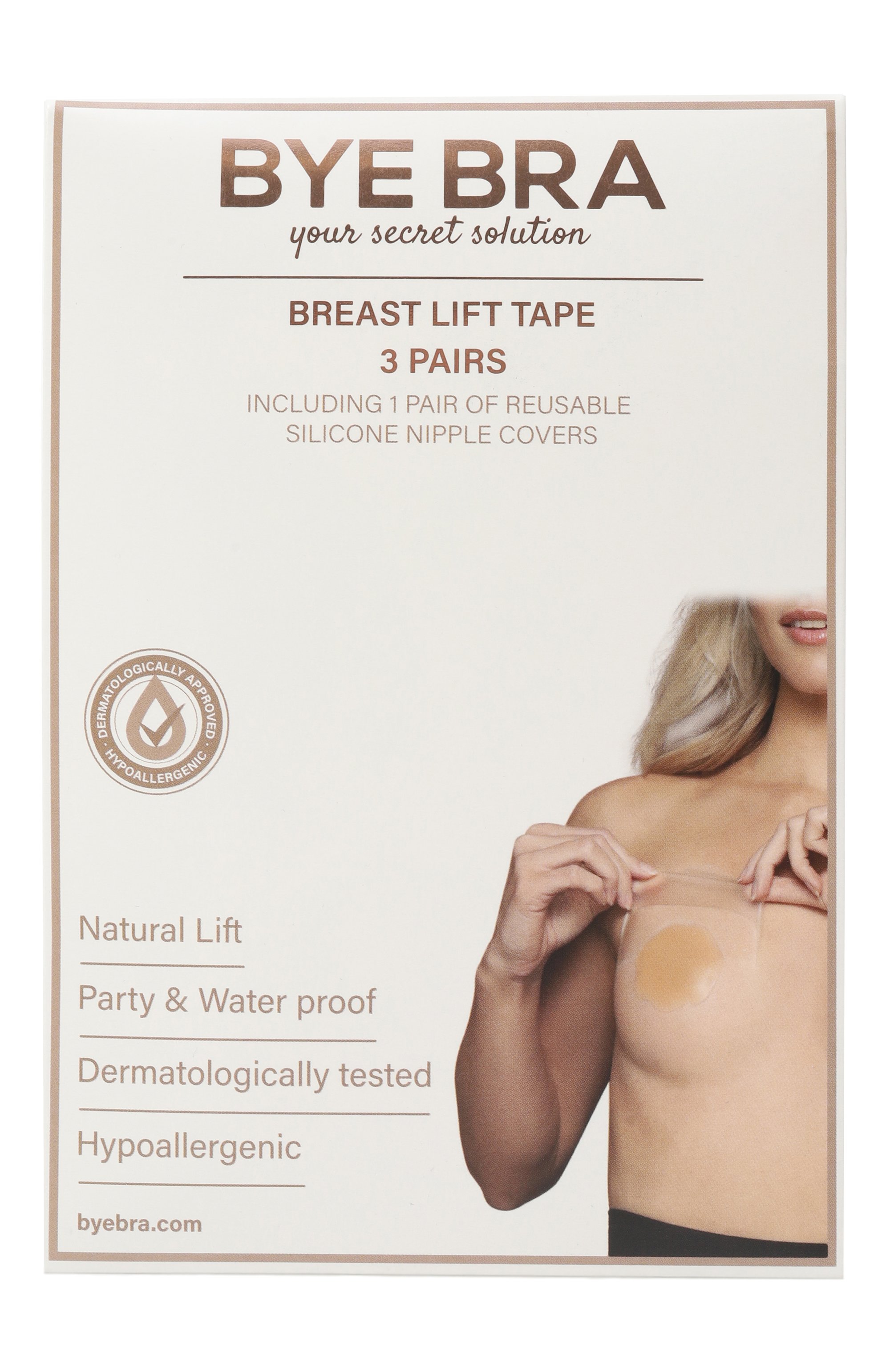 Силиконовые вкладыши BYE BRA, арт. 9376N, фото 1