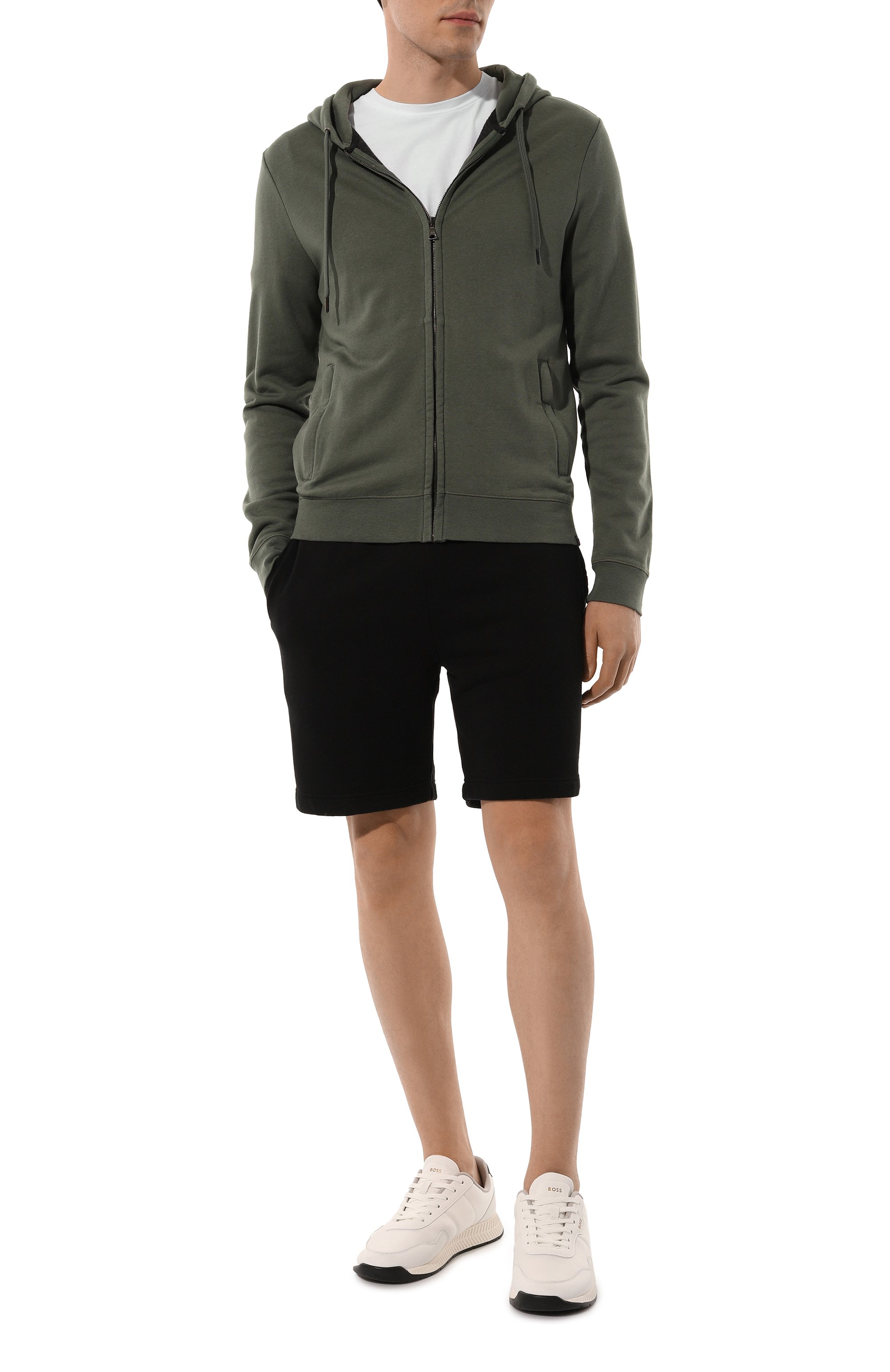 Хлопковые шорты DEREK ROSE, арт. 3174/QUIN001, фото 2