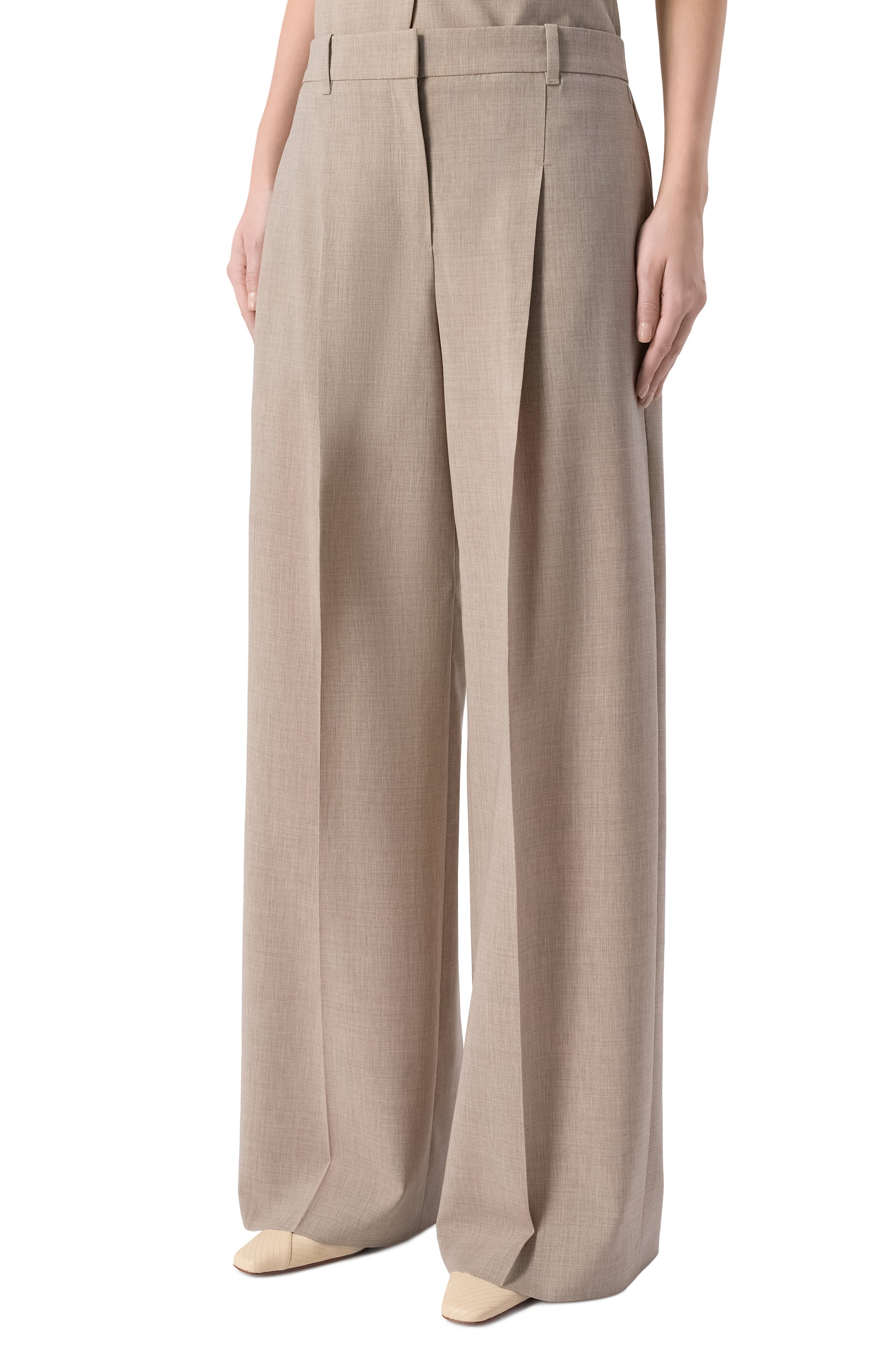 Шерстяные брюки BOSS, арт. 50554965, фото 3