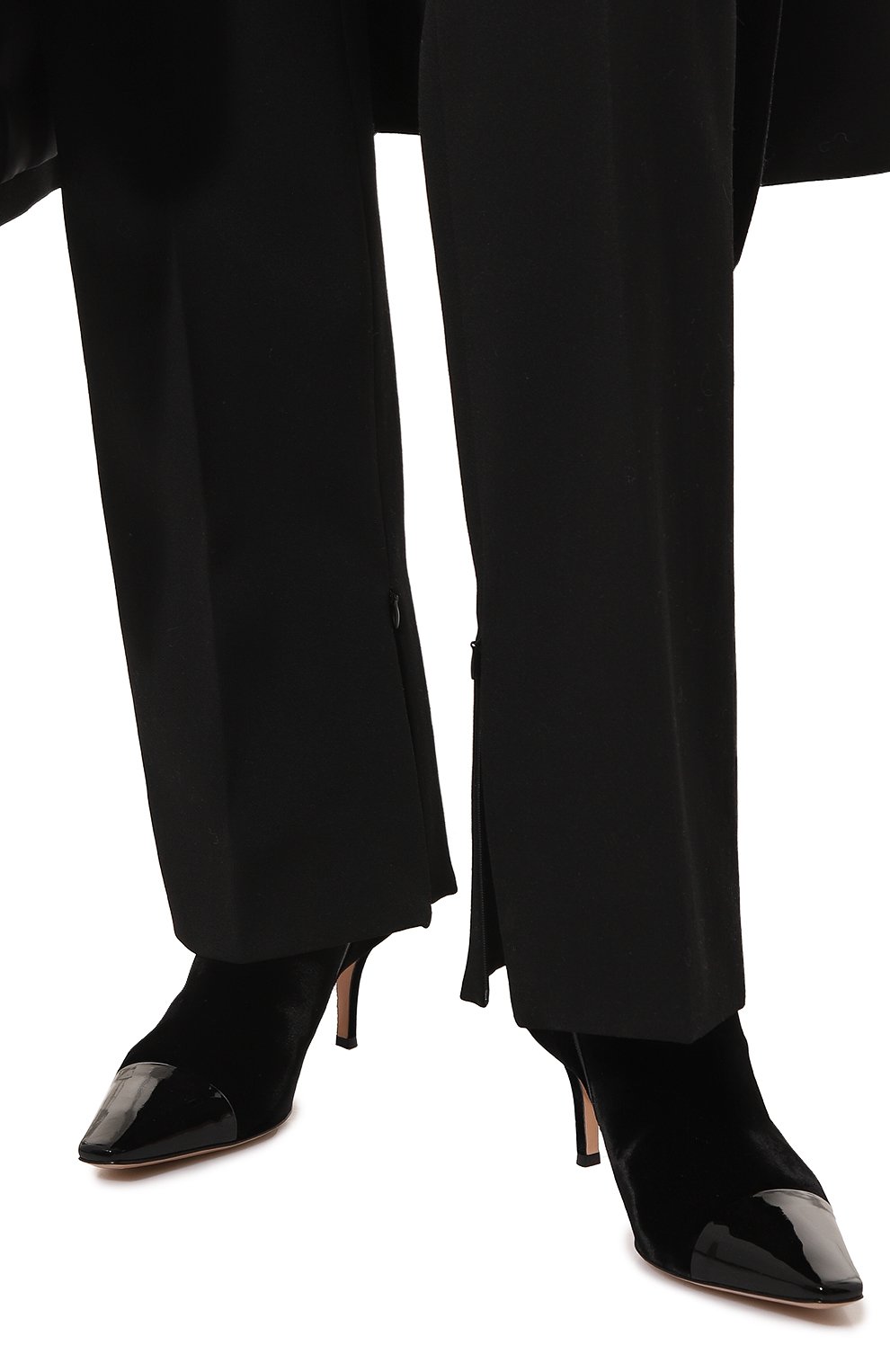 Текстильные ботильоны GIANVITO ROSSI, арт. G05609.70RIC.VVENENE, фото 3