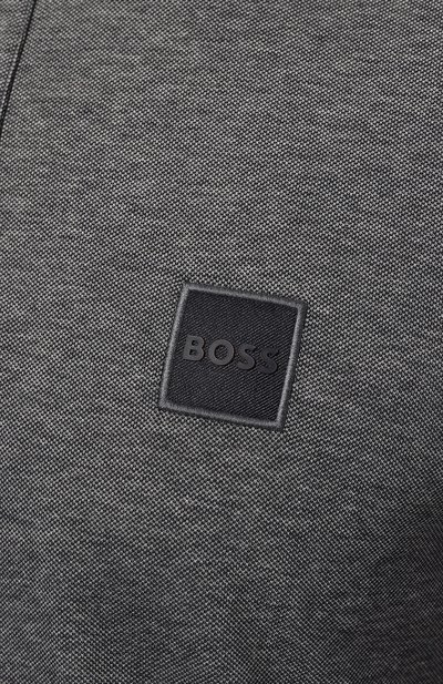 Хлопковое поло BOSS ORANGE, арт. 50497139, фото 5