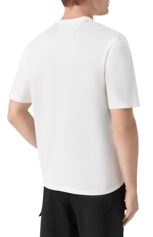 Хлопковая футболка C.P. Company 20CLTS018A/006370W Белый  20CLTS018A/006370W Фото 4