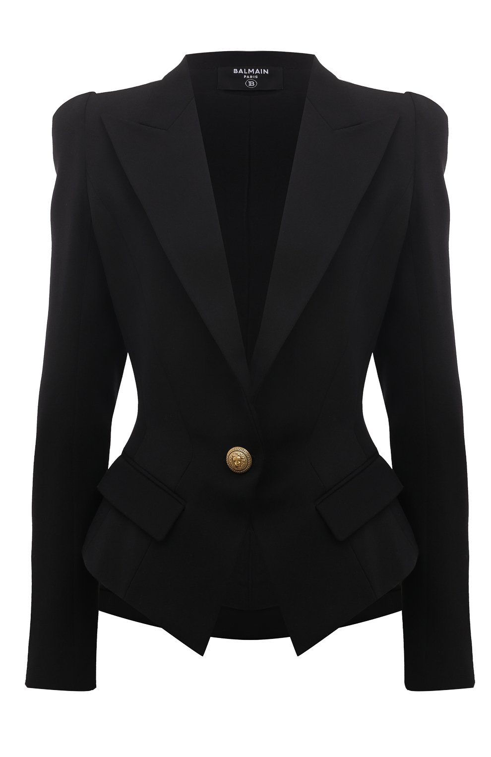 Шерстяной жакет BALMAIN, арт. AF0SE007WB05, фото 1
