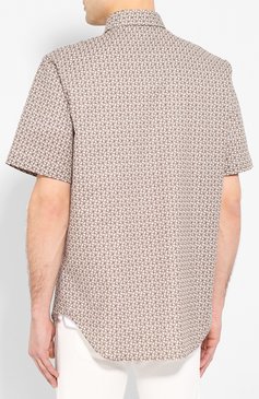 Рубашка из смеси хлопка и льна BRIONI, арт. SCDH0L/P9052, фото 4
