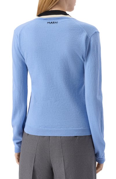 Шерстяной пуловер MARNI, арт. CVMD0153Q0/UFH551, фото 4