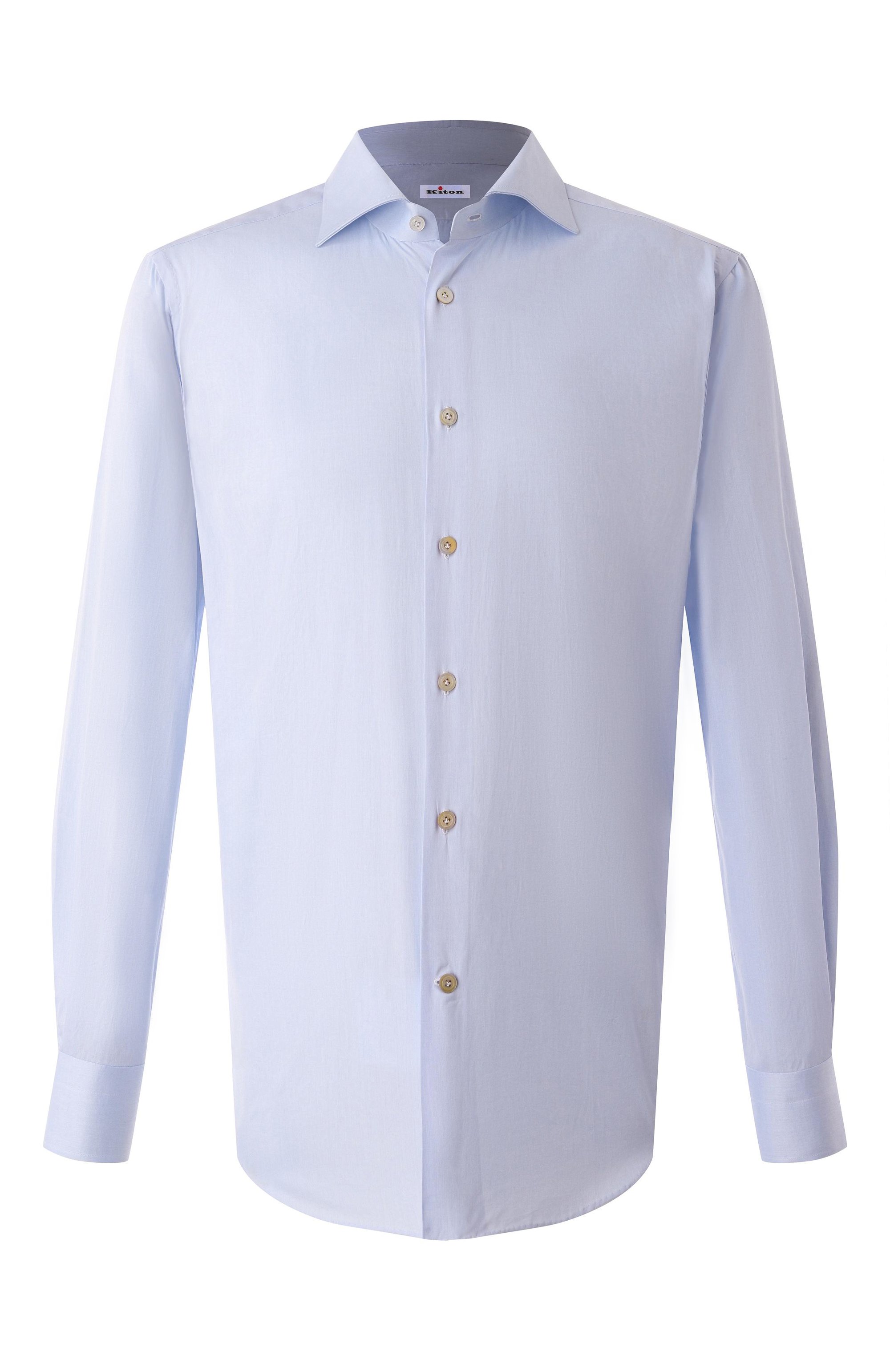 Хлопковая сорочка KITON, арт. UCIH0614602, фото 1