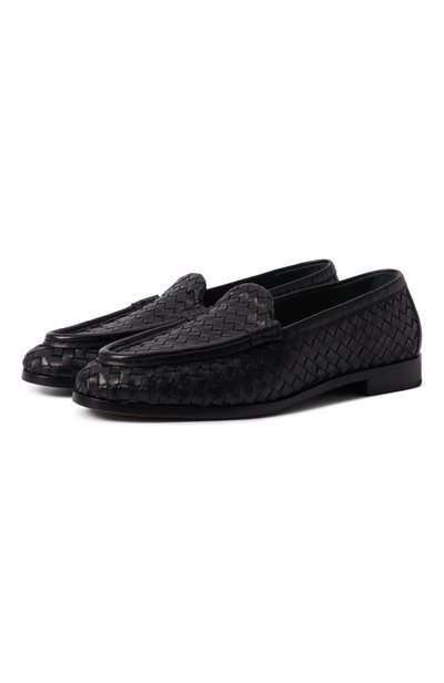 Мужские кожаные лоферы silenzio BOTTEGA VENETA, арт. 867565/V2ED0
