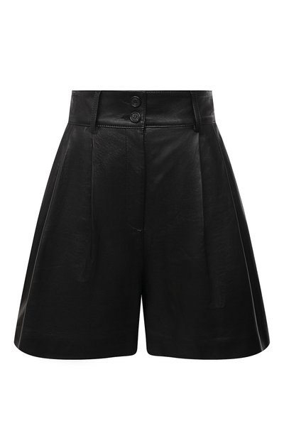 Женские кожаные шорты DOLCE & GABBANA, арт. FTBYSL/HULJ7