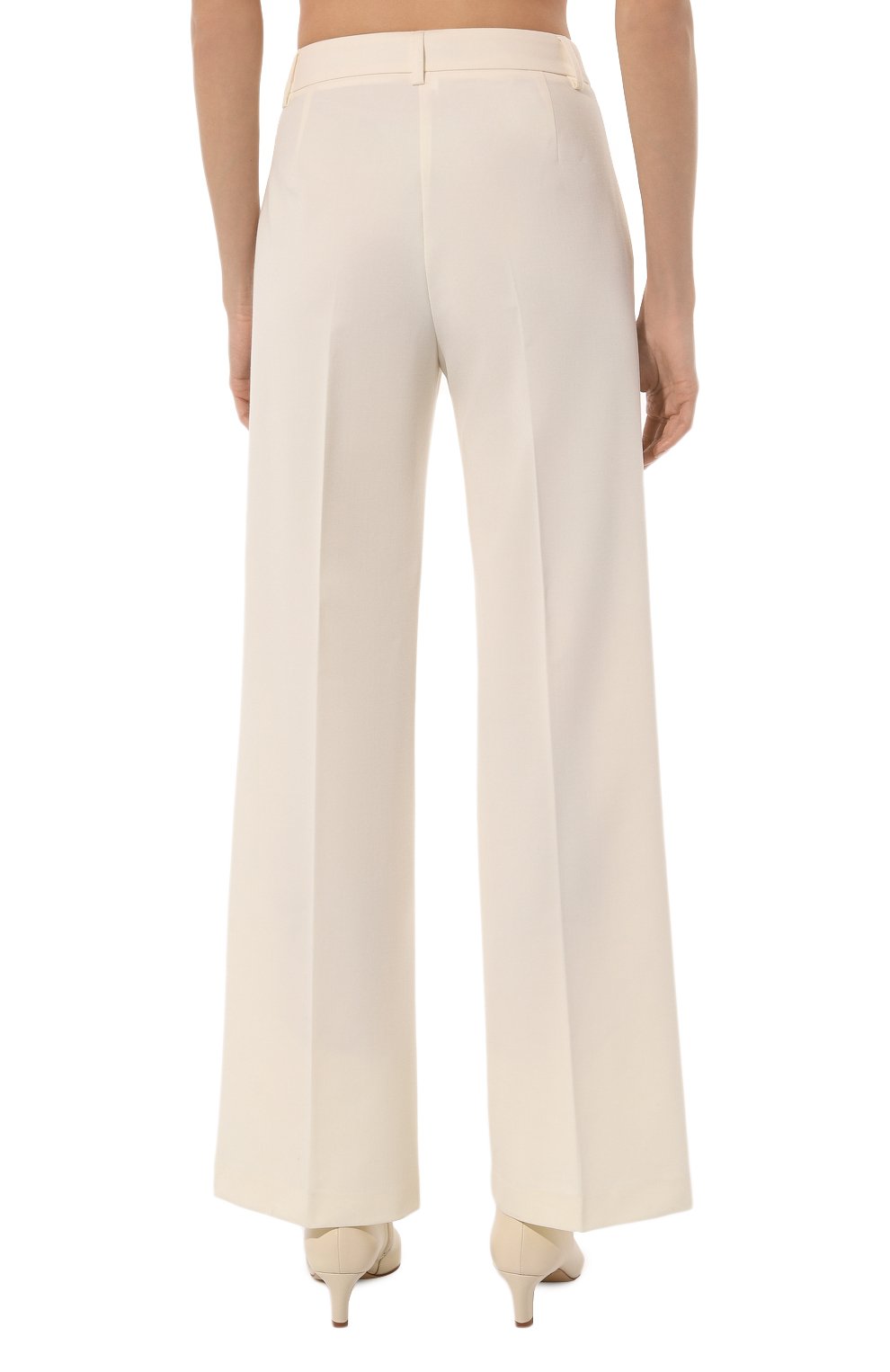 Брюки BEATRICE .B белого цвета по цене 29150 руб., арт. 24FA1938/TWILL, фото 4 Брюки BEATRICE .B, арт. 24FA1938/TWILL, фото 4