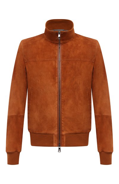 Мужской замшевый бомбер ANDREA CAMPAGNA, арт. 24PU552-L24CCJER6X