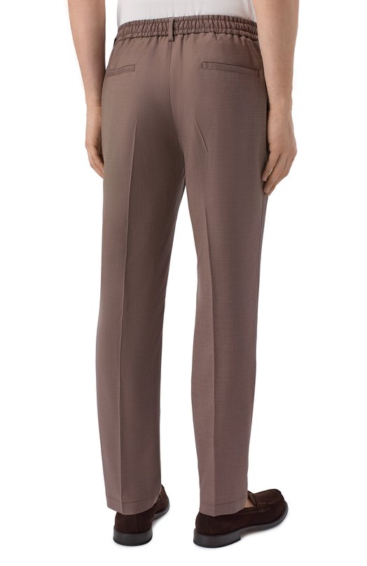 Шерстяные брюки Capobianco 20M808.UN00. Коричневый  20M808.UN00. Фото 4