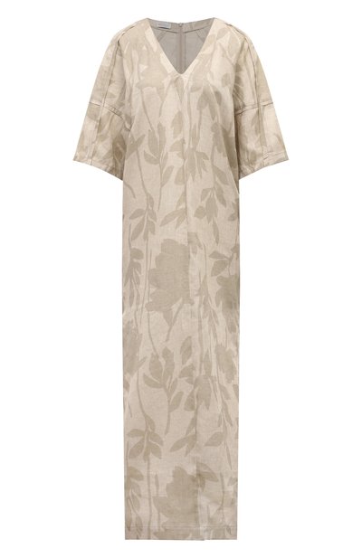 Женское льняное платье BRUNELLO CUCINELLI, арт. MB650A5193