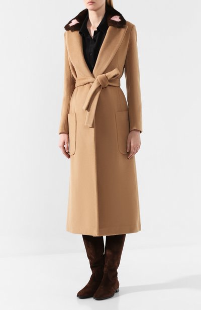 Шерстяное пальто AVA ADORE, арт. LI0N/63 AA FW19, фото 3