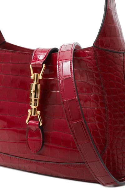 Сумка jackie 1961 small из кожи аллигатора GUCCI, арт. 636709 EV40G, фото 3