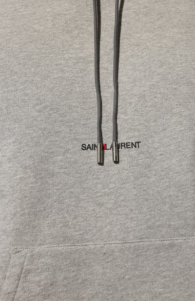 Хлопково е худи SAINT LAURENT, арт. 464581/YB20D, фото 5