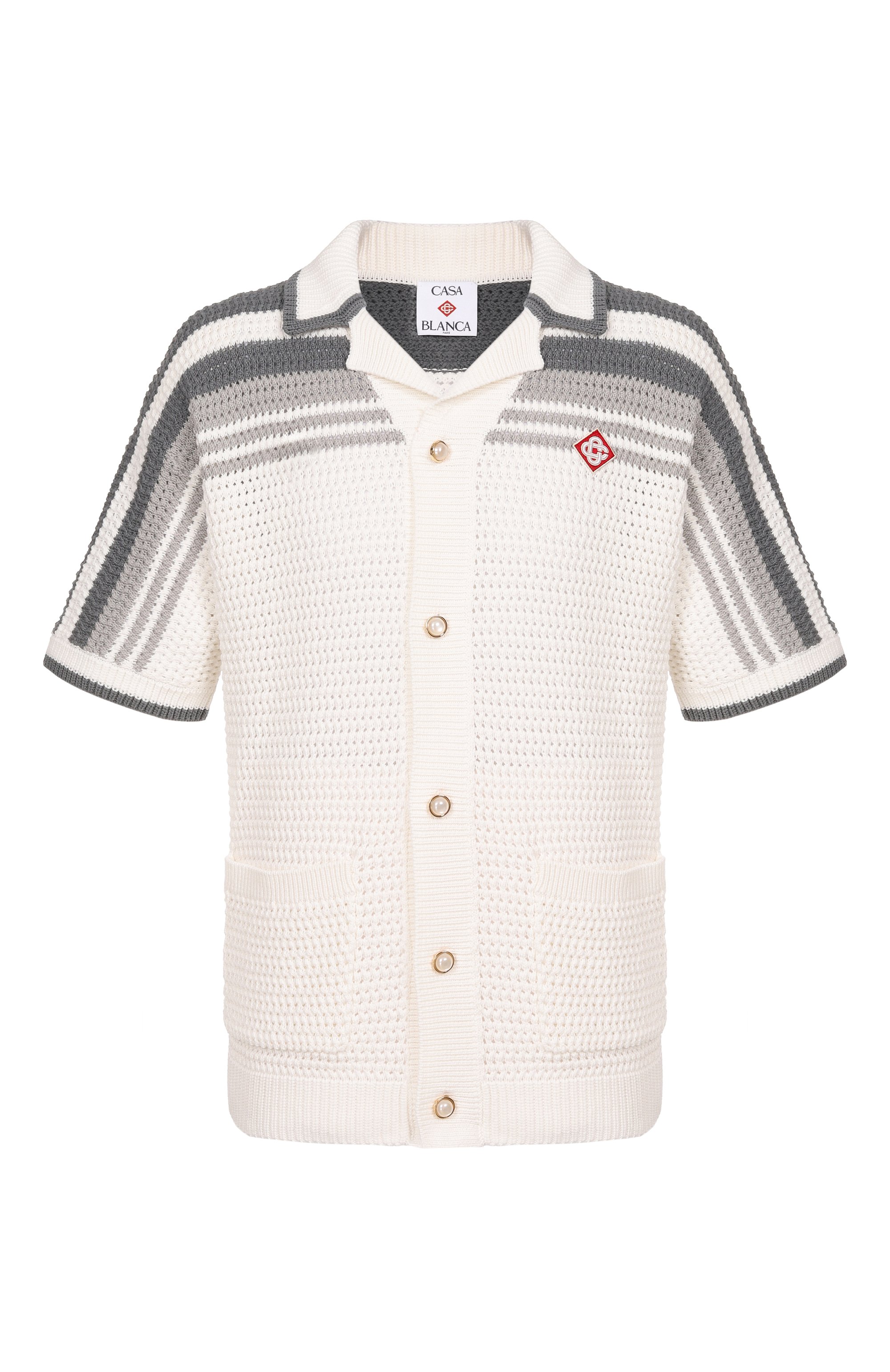 Хлопковая рубашка CASABLANCA, арт. M-SP26-KW-933-01, фото 1