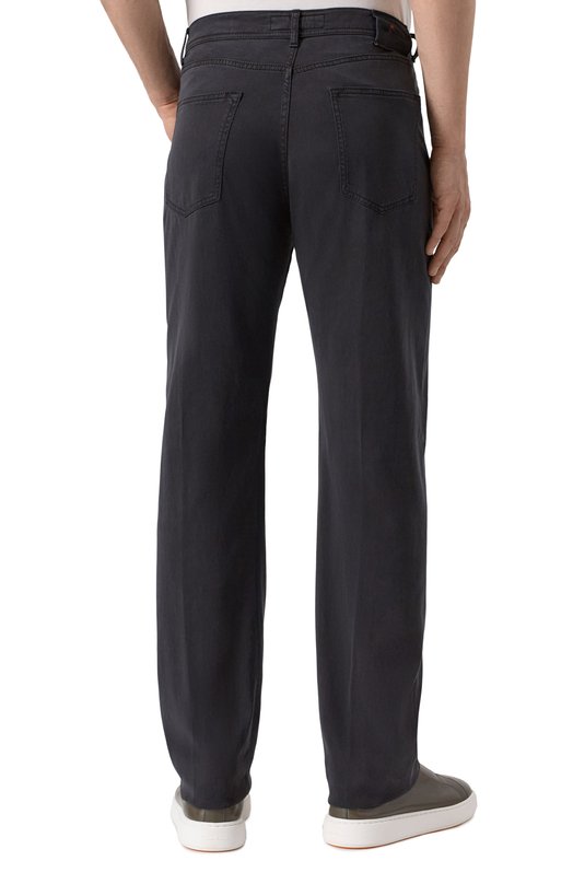 Брюки Kiton UPNJS1K0606F18 Чёрный  UPNJS1K0606F18 Фото 4