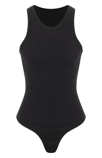 Женское боди из хлопка и вискозы ALAIA, арт. AA9B0382J085B