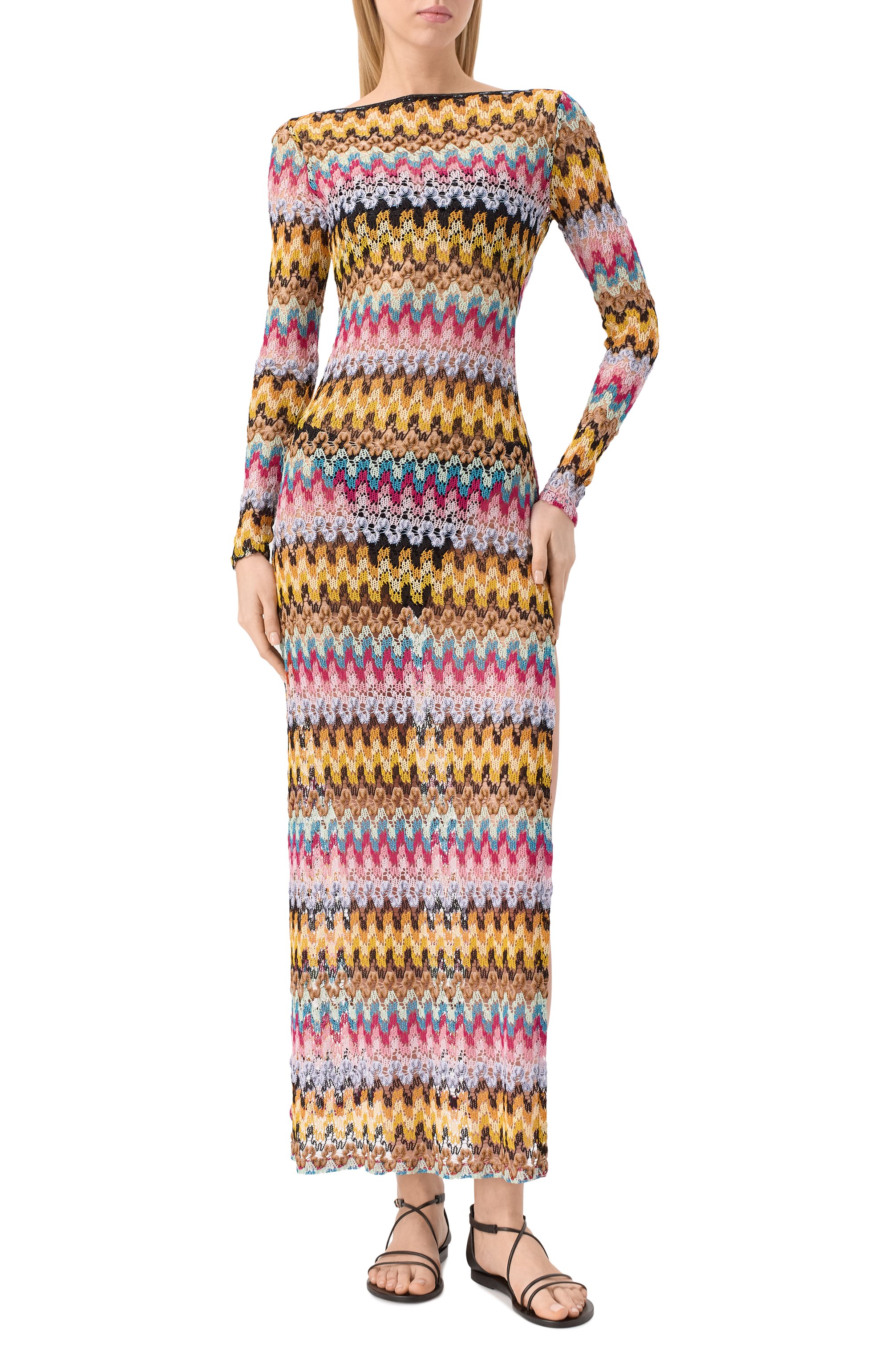 Платье из вискозы MISSONI, арт. MS25SQ14/BR0000, фото 3