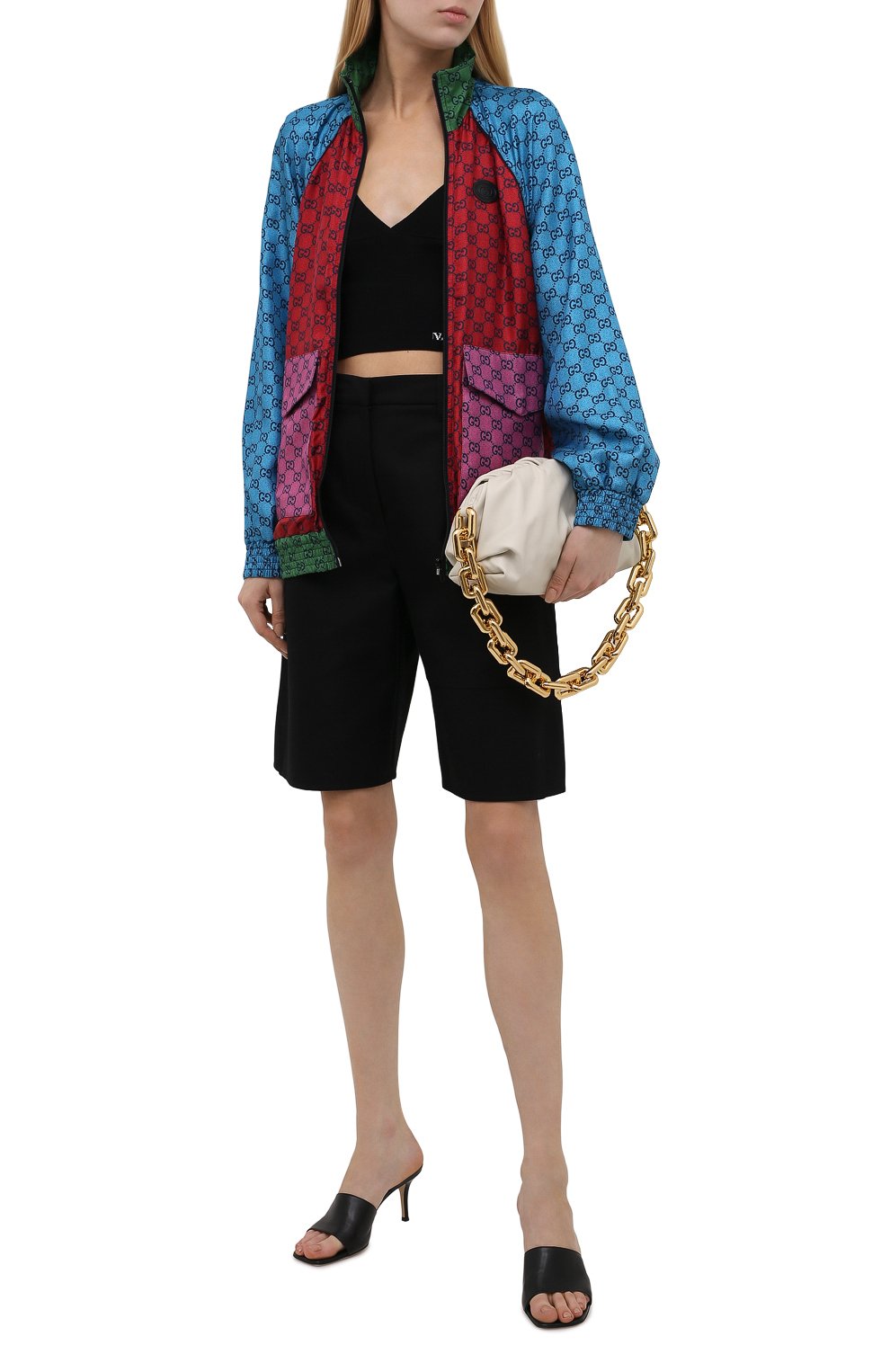 Шелковый бомбер GUCCI, арт. 660265/XJDJJ, фото 2