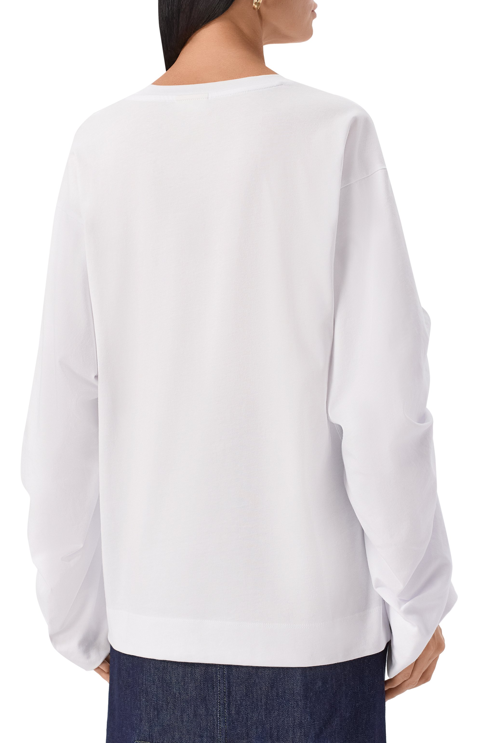 Хлопковый лонгслив DRIES VAN NOTEN, арт. 011110-2603-001, фото 4