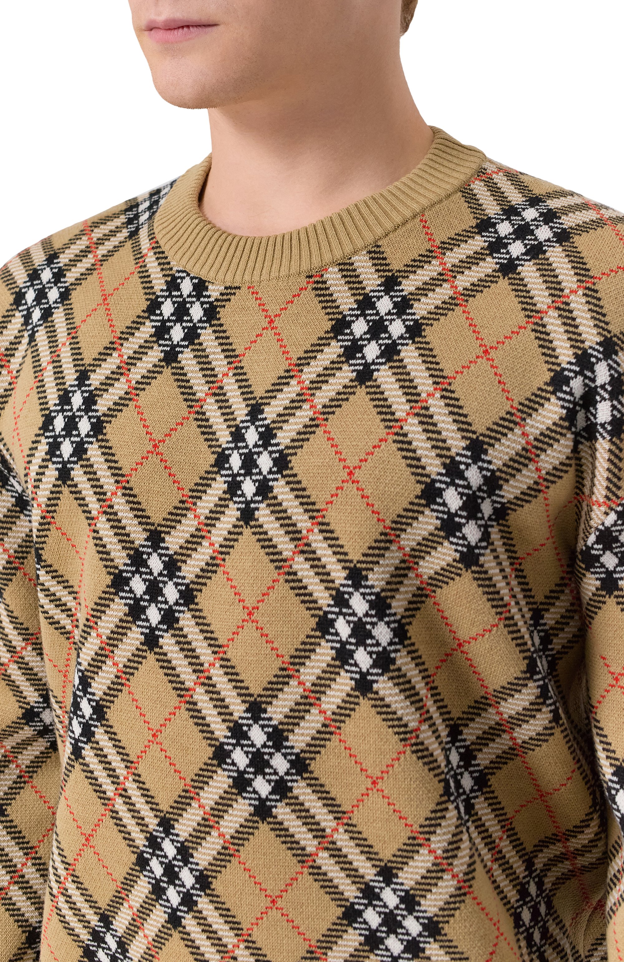 Шерстяной джемпер BURBERRY, арт. 8111379, фото 5