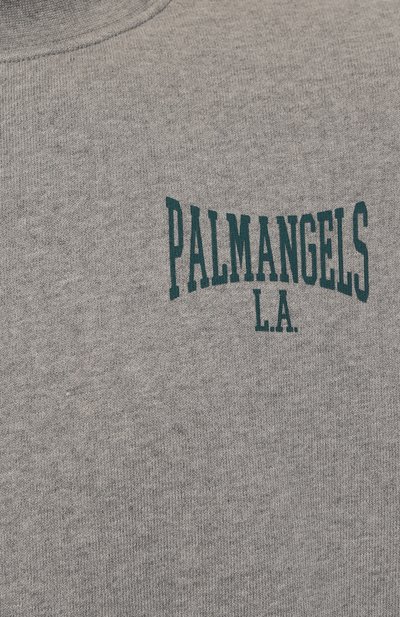 Хлопковый свитшот PALM ANGELS, арт. PMBA026F24FLE008, фото 5