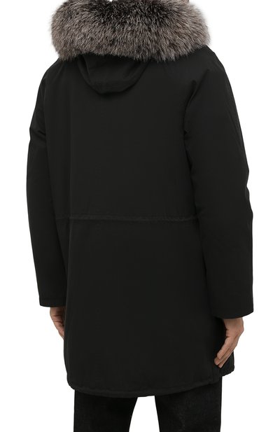 Пуховая парка с меховой подкладкой YVES SALOMON, арт. 21WHM01890F52X, фото 4