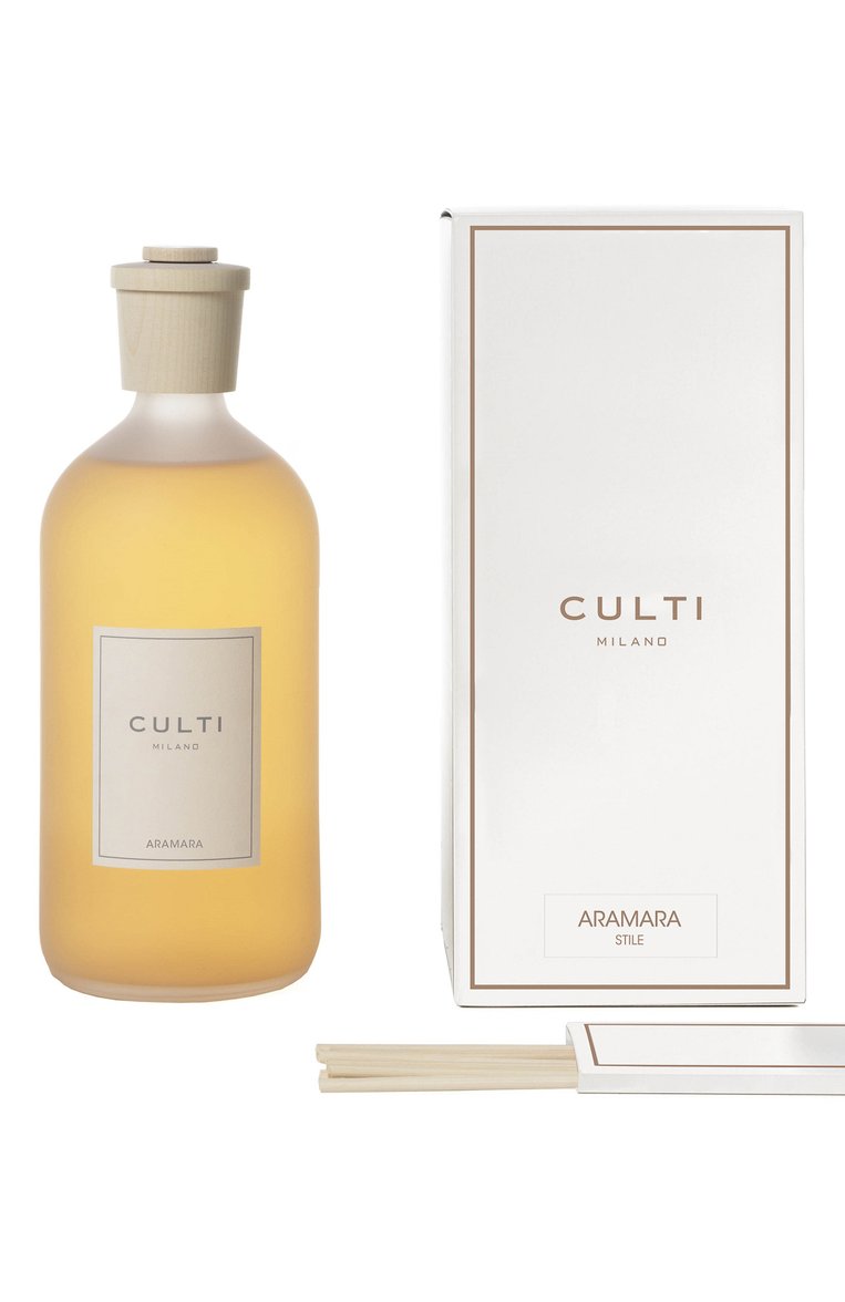 Диффузор stile classic aramara (1000ml) CULTI MILANO бесцветного цвета, арт. 8050534794847 | Фото 2 (Статус проверки: Проверена категория; Нос: Не проставлено; Региональные ограничения белый список (Axapta Mercury): Не проставлено; Ограничения доставки: flammable)